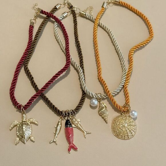 Summer necklace set #1613 - Picture 2 of 4